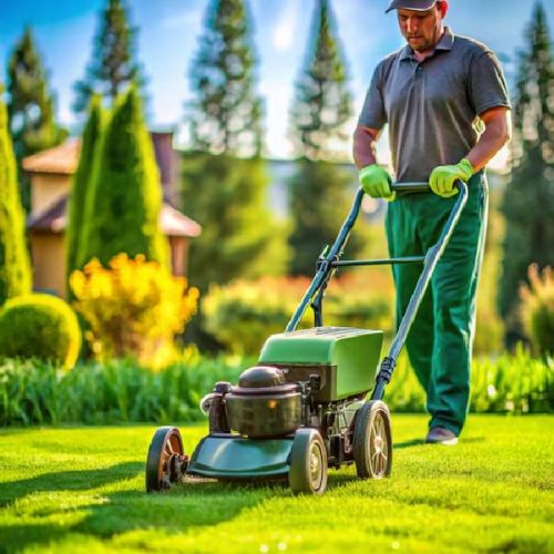 Gardening Lawn Service Landscaping